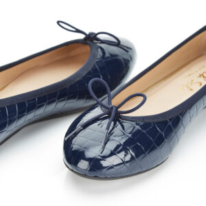 Image 2 for Amelie Navy Patent Croc (AML168)