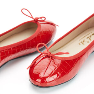 Image 2 for Amelie Red Patent Croc (AML786)