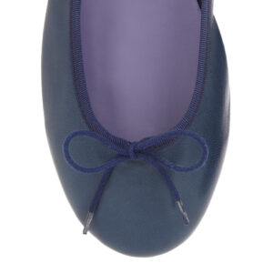 Image 2 for Classic Ballet Navy Leather (BAB02)