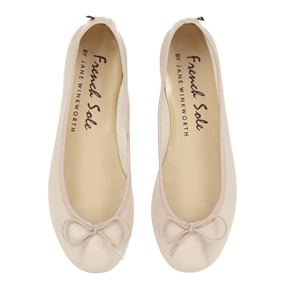 Classic Ballet Nude Leather (BAB09) - French Sole