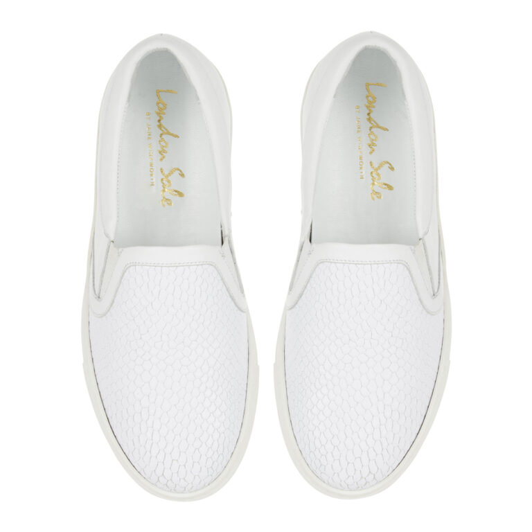 french sole razor leather flat