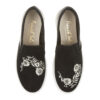 Image 3 for Board Walker Black Suede Leather Floral Emb (BW38)