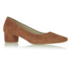 Image 1 for Carla Heel Tan Suede (CAR02)