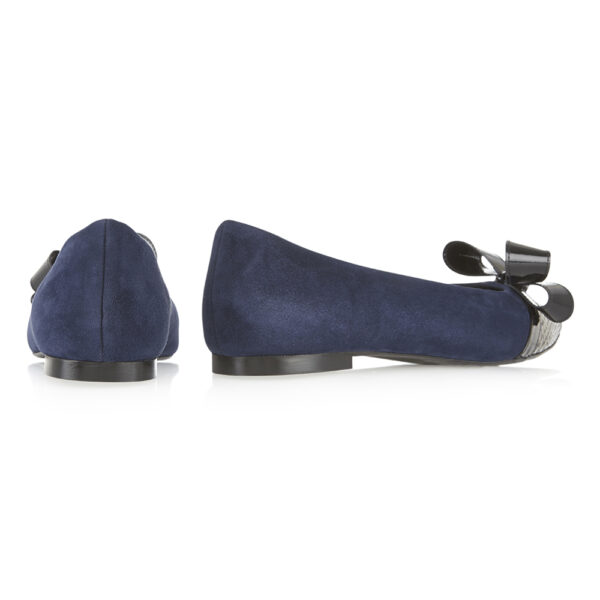 Image 4 for Penelope Navy Kid Suede (EN100)