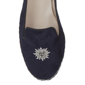 Image 2 for Espadrille Navy  Suede (ESP22)