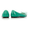 Image 4 for Henrietta Turquoise Patent Crocodile (HE571)