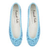 Image 3 for Henrietta Pale Blue Patent Crocodile (HE670)