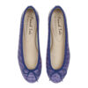 Image 3 for Henrietta Blue Patent Crocodile Effect (HE721)