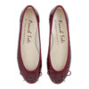 Image 3 for Henrietta Burgundy Patent Crocodile (HE787)