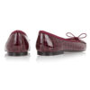 Image 4 for Henrietta Burgundy Patent Crocodile (HE787)