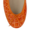 Image 2 for Henrietta Orange Patent Crocodile (HE884)