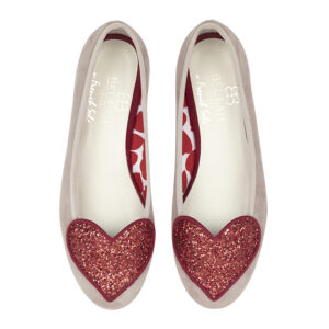 Image 3 for Love Heart Nude Suede (LH55)