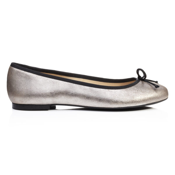 Image 1 for Lola Grey Metallic Leather (LOL27)