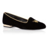 Image 1 for Opera Slipper Black Velvet (OPR06)