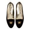 Image 3 for Opera Slipper Black Velvet (OPR06)