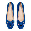 Image 3 for Opera Slipper Royal Blue Velvet (OPR115)