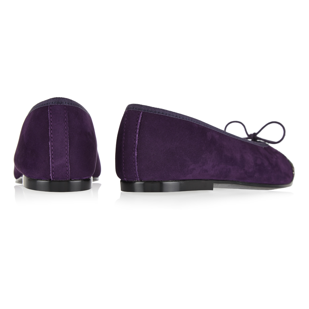Simple Purple Suede SM577 French Sole