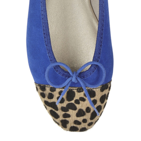 Image 2 for Simple Cobalt Suede   Calf Hair (SM583)