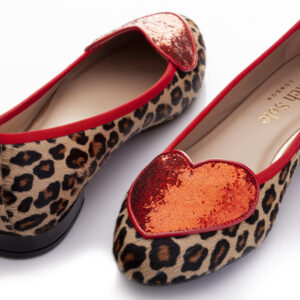 Colette - Leopard/Red – French Sole