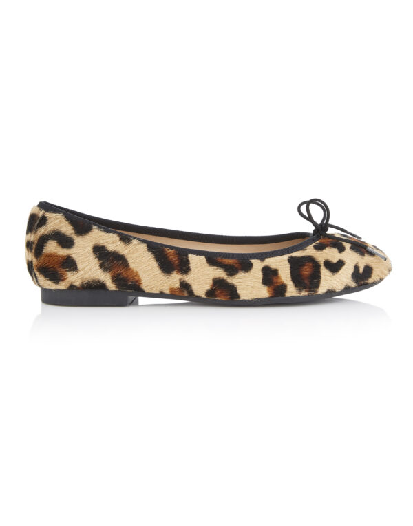 Amelie Leopard Hair Leather (AML425) - French Sole