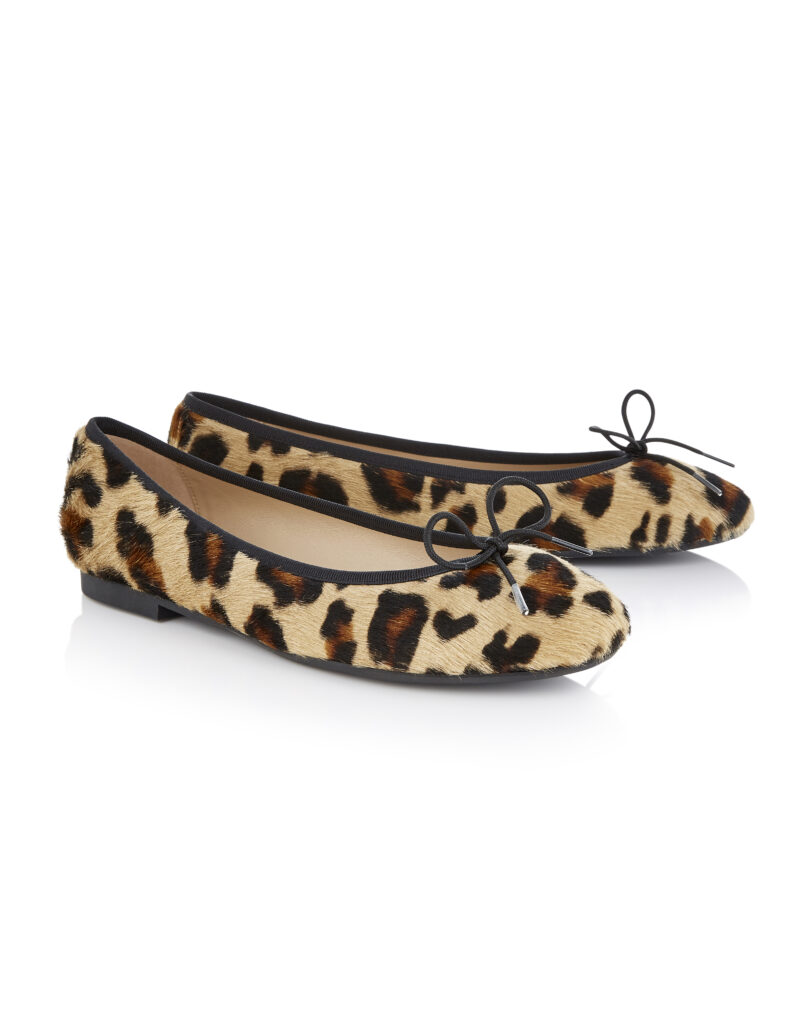 Amelie Leopard Hair Leather (AML425) - French Sole