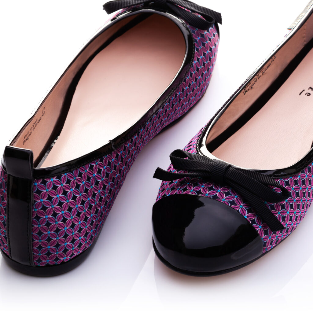 Taylor Blake Abaco Ballet Pumps Shoes French Sole